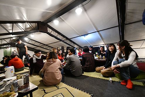 パーティーの様子2。(2018-02-10,共用部,PARTY,4F)