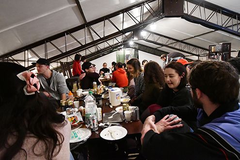 パーティーの様子5。(2018-02-10,共用部,PARTY,4F)