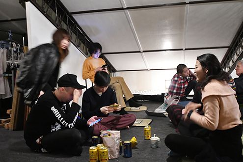 パーティーの様子9。(2018-02-10,共用部,PARTY,4F)