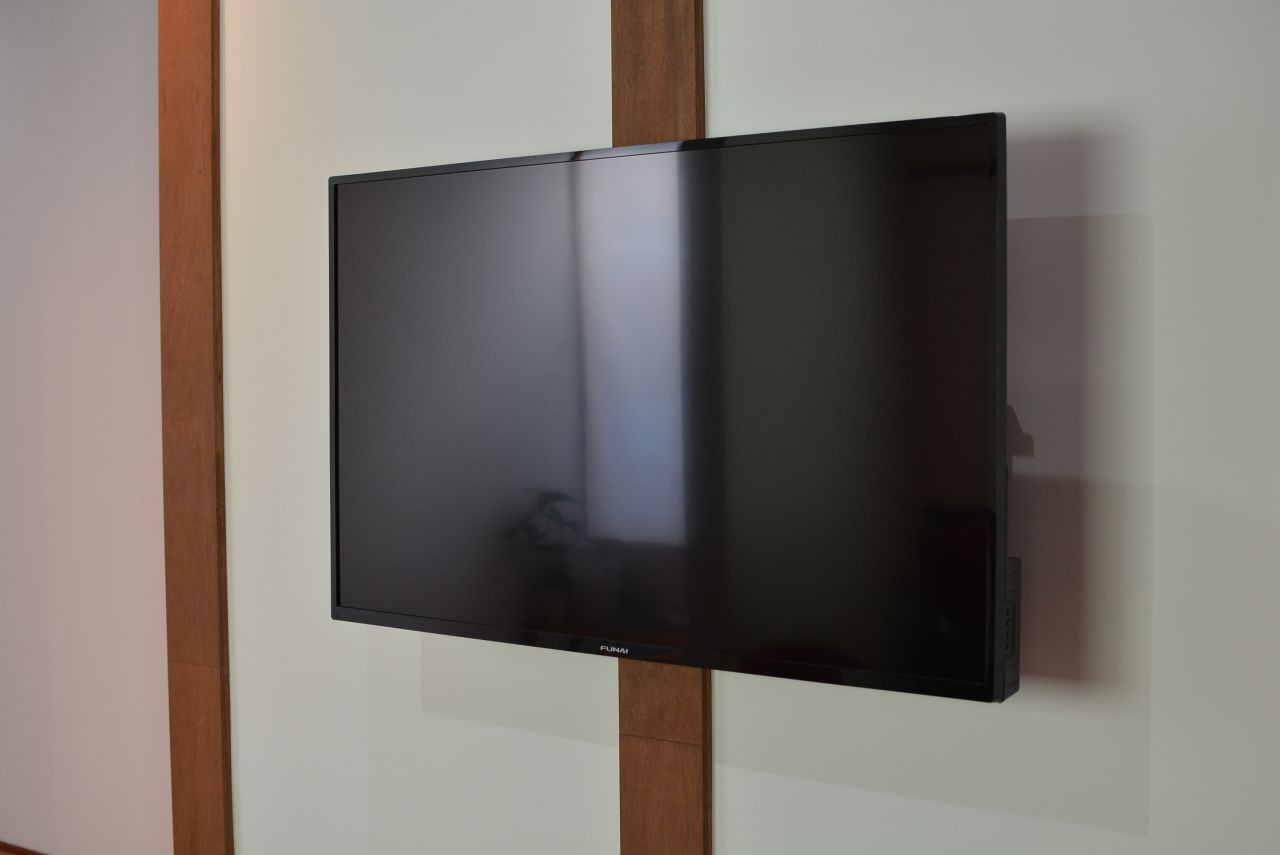 共用TVの様子。(2020-11-18,共用部,TV,2F)