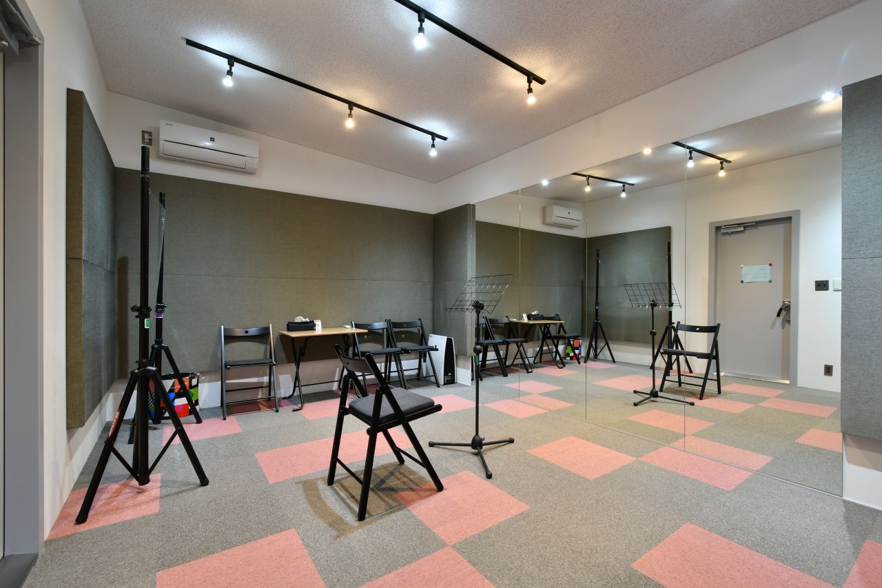 大スタジオの様子。演奏はもちろん、ヨガやダンスにも使用できます。(2020-11-18,共用部,OTHER,1F)