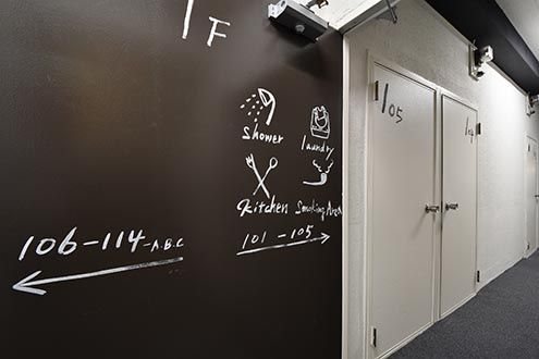 廊下の様子。|1F その他