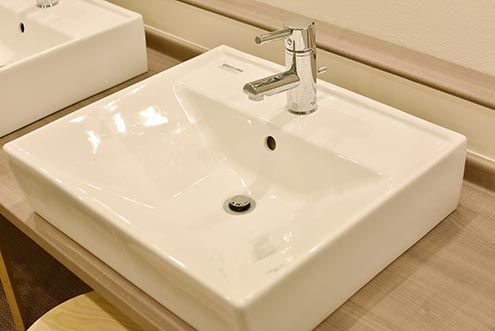 洗面台の様子。(2017-03-29,共用部,WASHSTAND,1F)