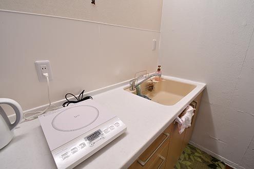 IHクッキングヒーターは1口です。(2017-03-29,共用部,KITCHEN,4F)