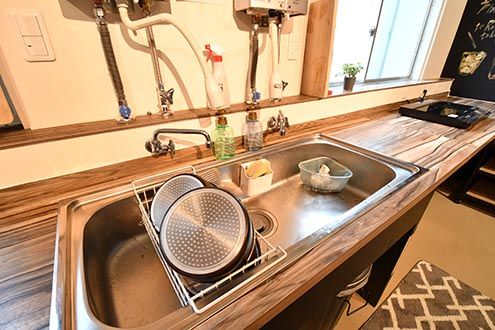 シンクの様子。(2017-03-29,共用部,KITCHEN,2F)