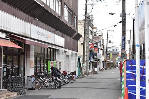 阪神本線・姫島駅周辺の様子2。(2017-02-06,共用部,ENVIRONMENT,4F)