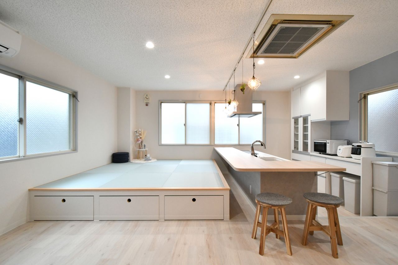 リビングの様子。(2022-11-23,共用部,LIVINGROOM,2F)
