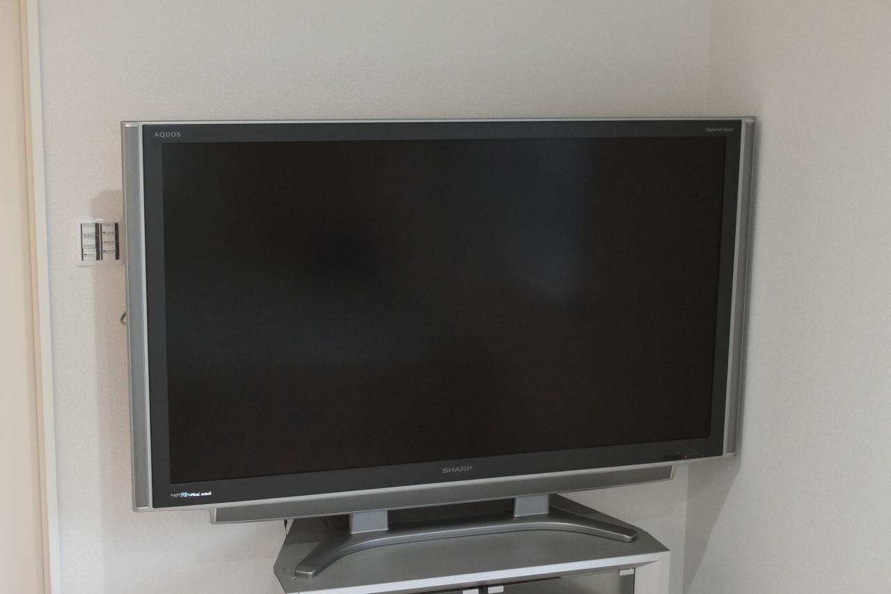 共用TVの様子。(2022-11-23,共用部,TV,2F)