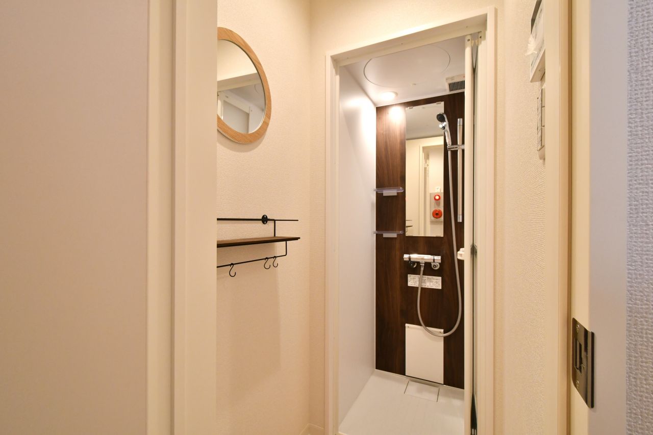 脱衣室の様子。(2022-11-23,共用部,BATH,2F)