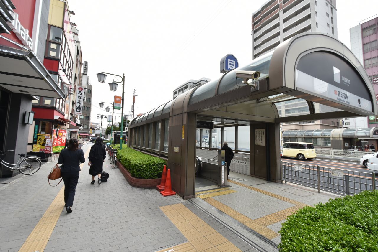 大阪市営地下鉄御堂筋線・西田辺駅前の様子。(2016-05-25,共用部,ENVIRONMENT,1F)