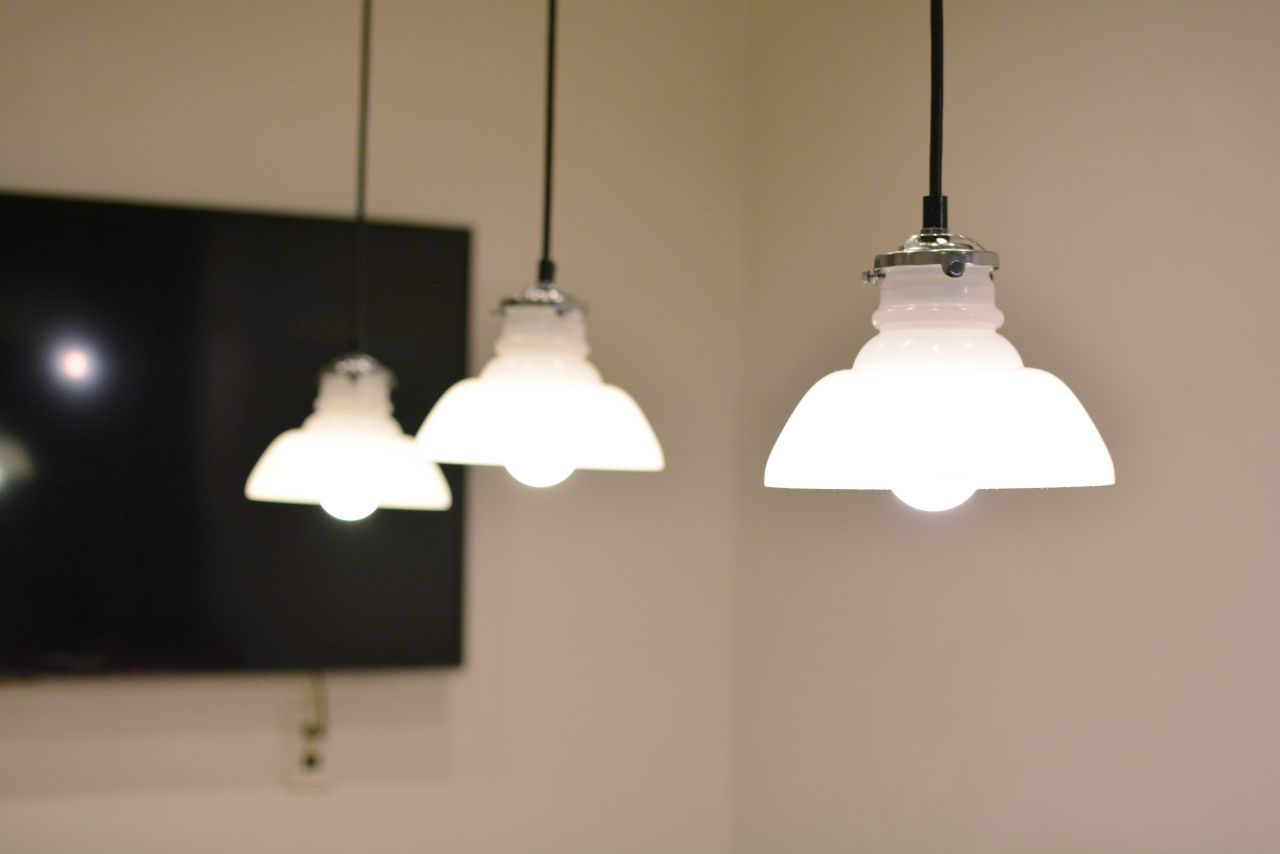 雰囲気のある照明。(2023-05-11,共用部,LIVINGROOM,1F)