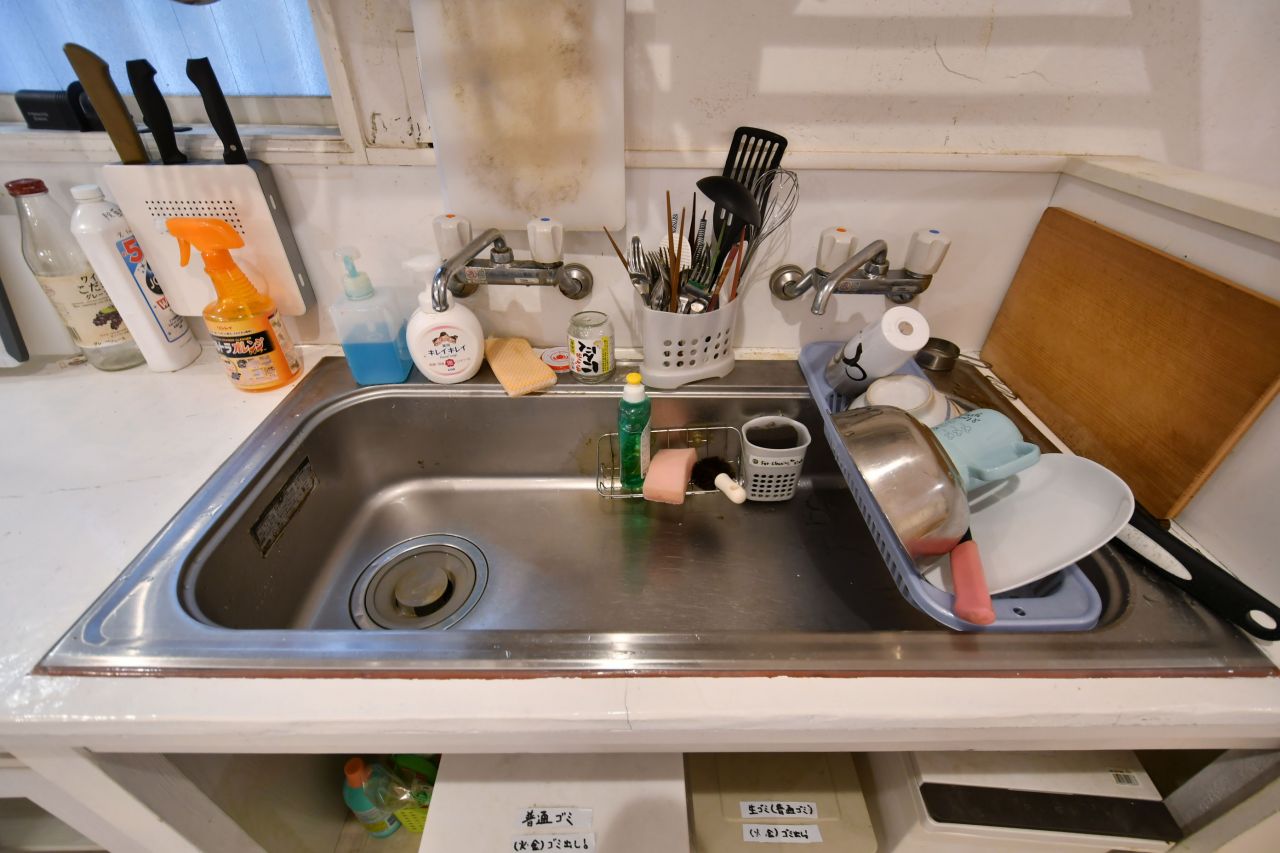 シンクの様子。(2023-05-11,共用部,KITCHEN,1F)