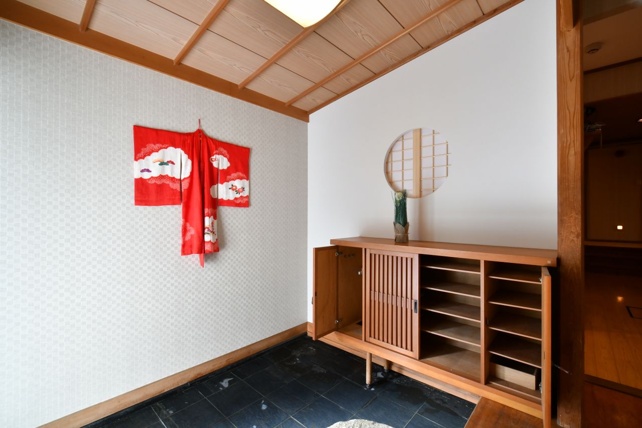 靴箱の様子。(2018-02-14,周辺環境,ENTRANCE,1F)