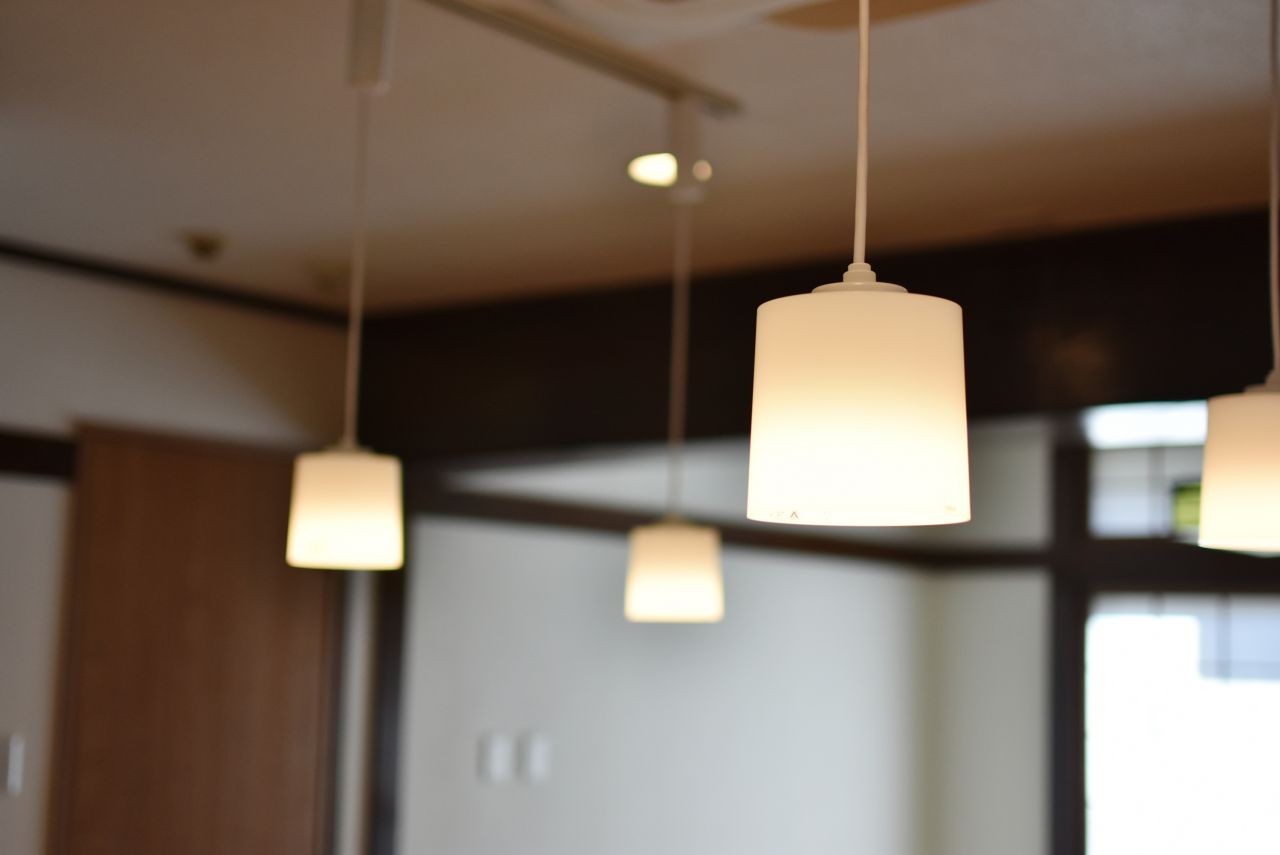 照明の様子。(2018-02-14,共用部,LIVINGROOM,1F)