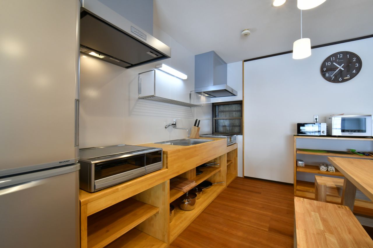キッチンの様子。(2018-02-14,共用部,KITCHEN,1F)