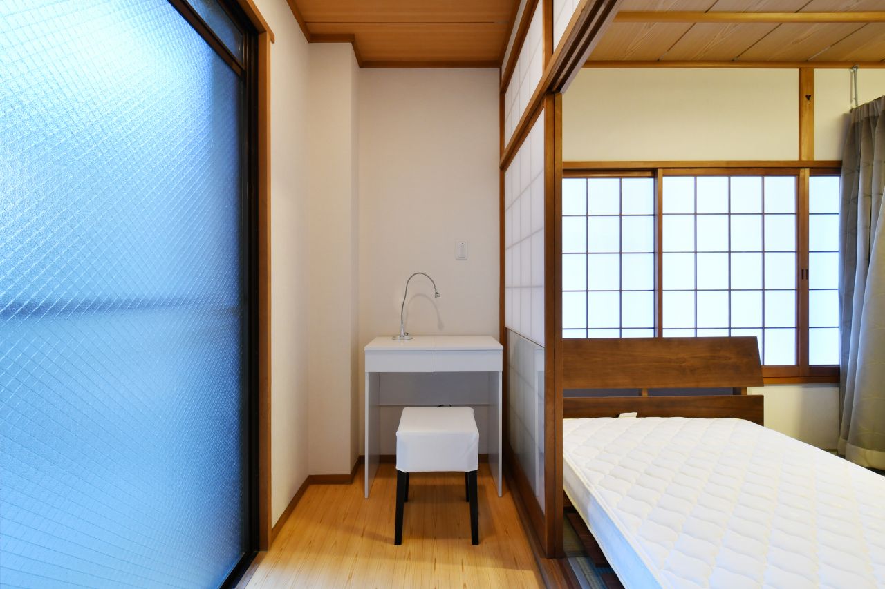 デスクの様子。（101b号室）(2018-02-14,専有部,ROOM,1F)