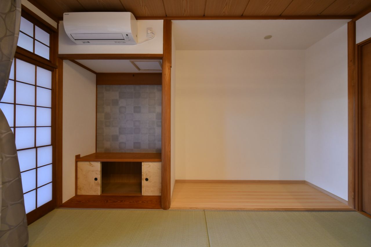 収納スペースの様子。（102号室）(2018-02-14,専有部,ROOM,1F)