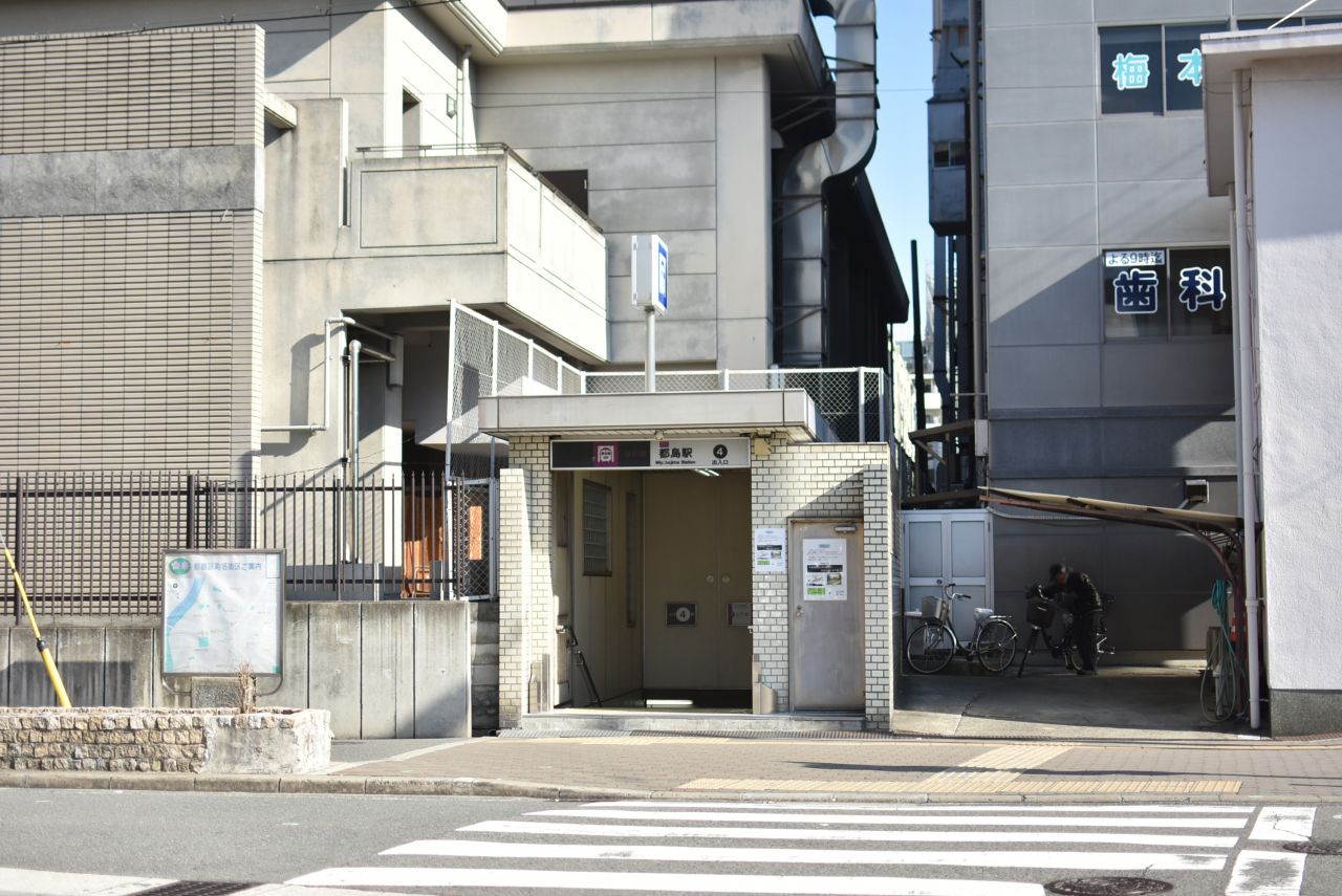 大阪市営地下鉄谷町線・都島駅の様子。(2018-02-14,共用部,ENVIRONMENT,1F)