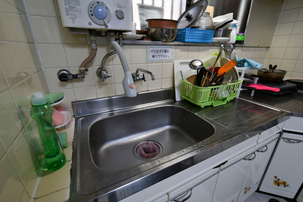 シンクの様子。(2018-09-25,共用部,KITCHEN,1F)
