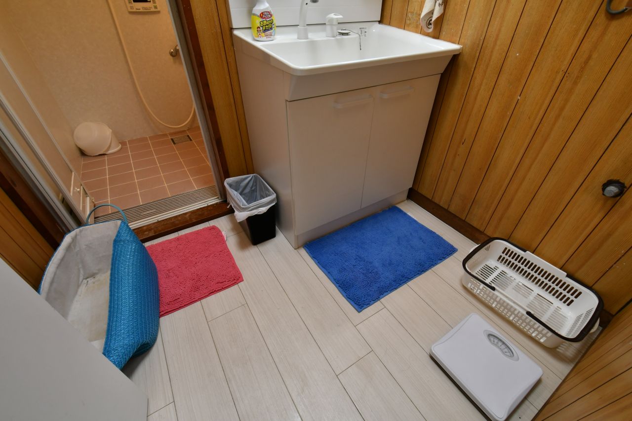 脱衣室の様子。(2018-09-25,共用部,BATH,1F)