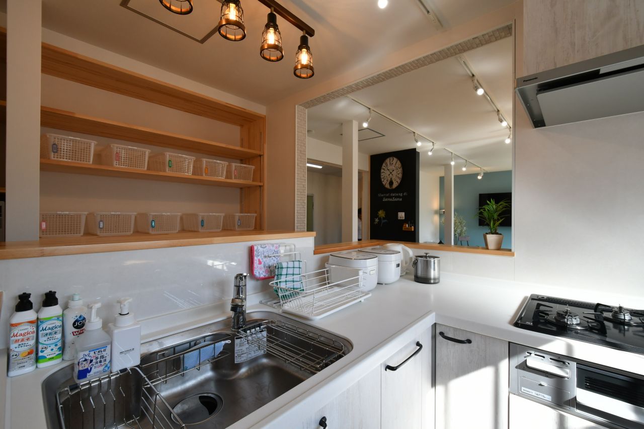 キッチンの様子。(2020-10-20,共用部,KITCHEN,1F)
