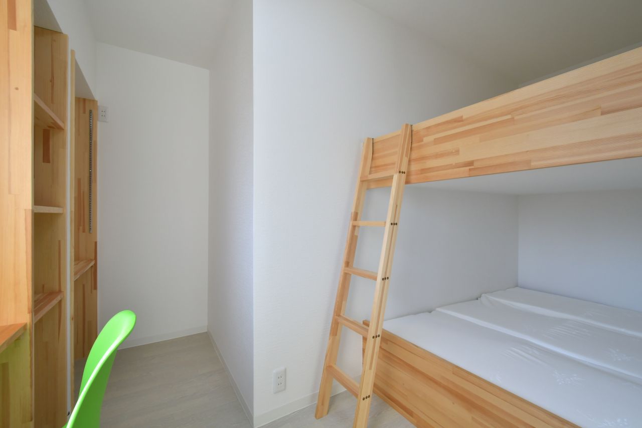 セミダブルの2段ベッドが用意されています。（209号室）(2020-10-20,専有部,ROOM,2F)