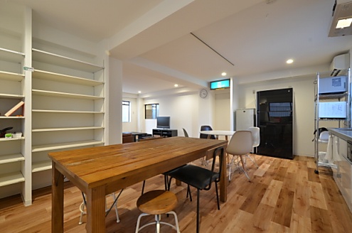 ダイニングスペースの様子3。(2016-02-15,共用部,LIVINGROOM,1F)