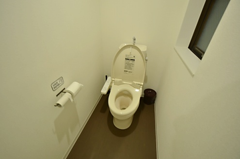 ウォシュレット付きトイレの様子。(2016-02-15,共用部,TOILET,1F)