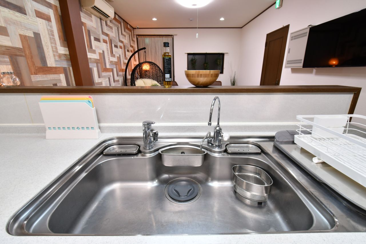 シンクの様子。(2018-09-12,共用部,KITCHEN,2F)
