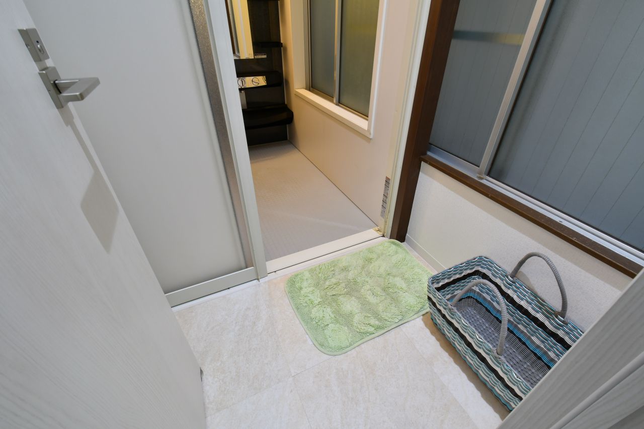 脱衣室の様子。(2018-09-12,共用部,BATH,2F)