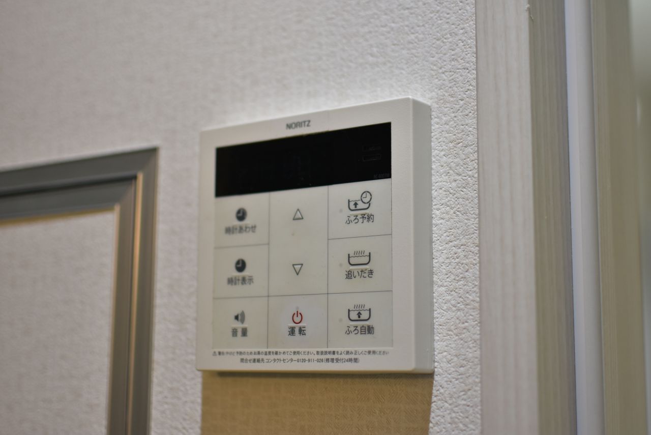 追い焚き機能付きです。(2018-09-12,共用部,BATH,2F)