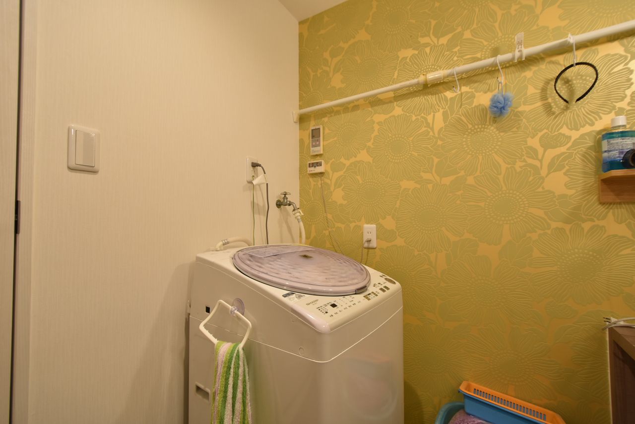洗濯機の様子。(2016-07-04,共用部,LAUNDRY,2F)