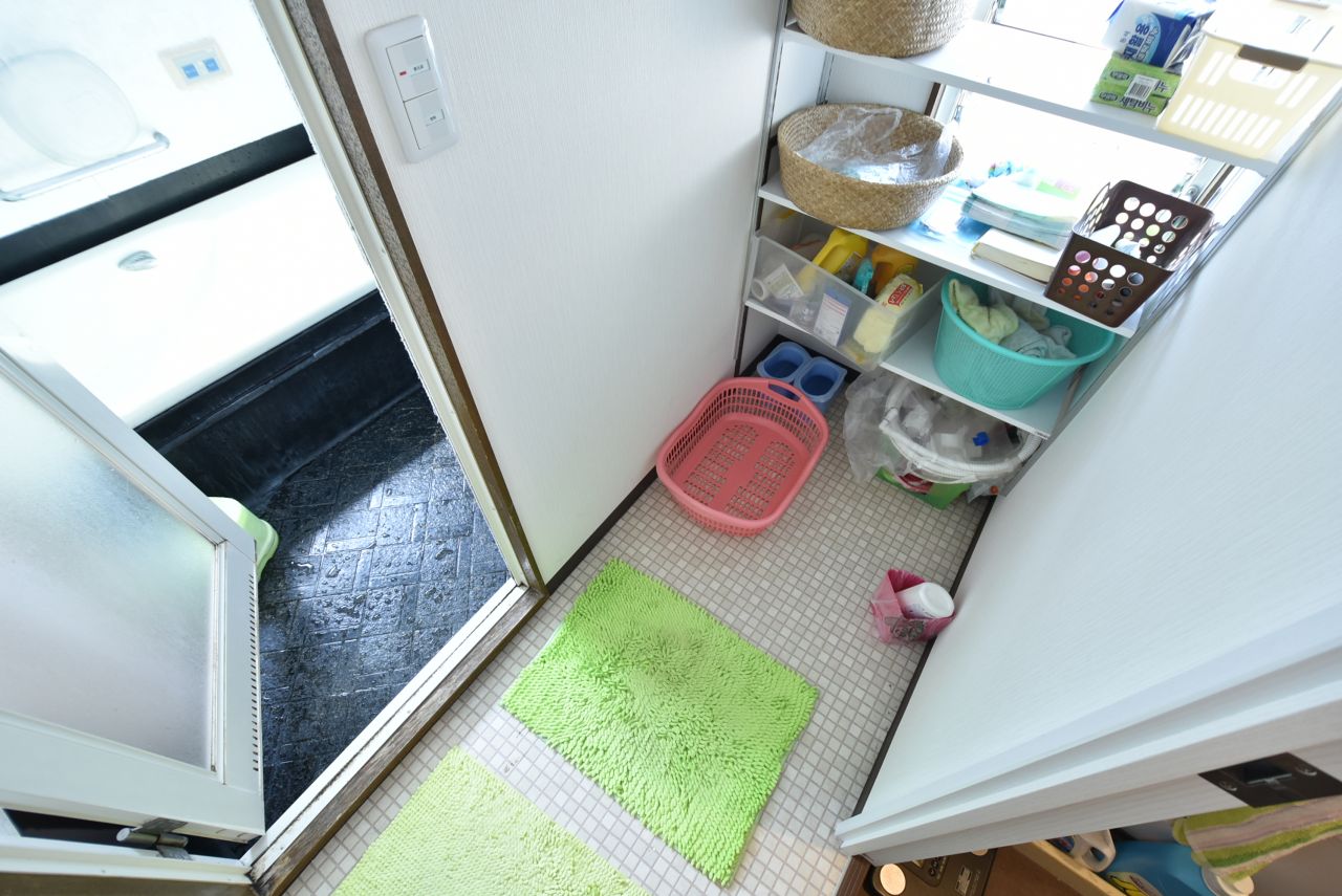 脱衣室の様子。(2016-07-04,共用部,BATH,2F)