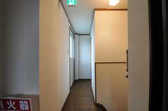 廊下の様子。(2012-01-14,共用部,OTHER,4F)
