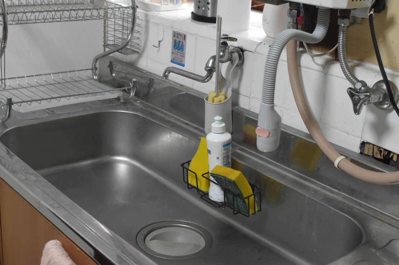 シンクの様子。(2022-09-27,共用部,KITCHEN,1F)