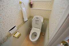 ウォシュレット付きトイレの様子。(2013-04-08,共用部,TOILET,1F)