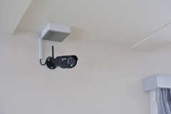 防犯カメラが設置されています。(2021-07-07,共用部,LIVINGROOM,2F)