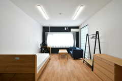 専有部の様子。家具は有料オプションです。（101号室）(2021-07-07,専有部,ROOM,1F)