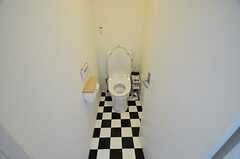 ウォシュレット付きトイレの様子。(2013-01-17,共用部,TOILET,1F)