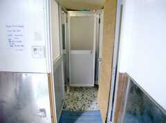 シャワールームの様子。（A棟・1F）(2007-03-22,共用部,BATH,1F)