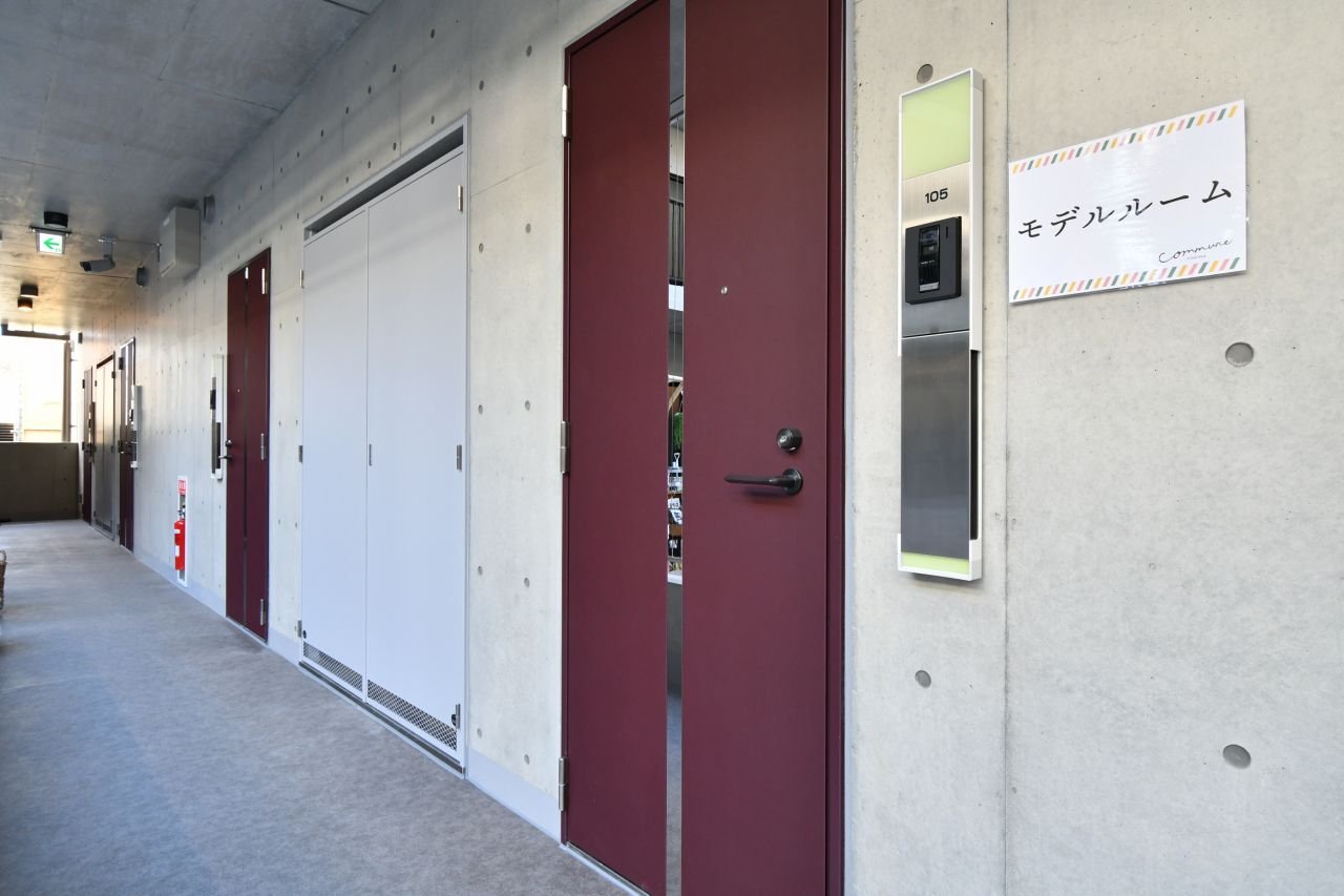 専有部のドア。（105号室）(2020-02-02,専有部,ROOM,1F)