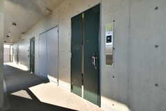 専有部のドア。（407号室）(2020-02-02,専有部,ROOM,4F)