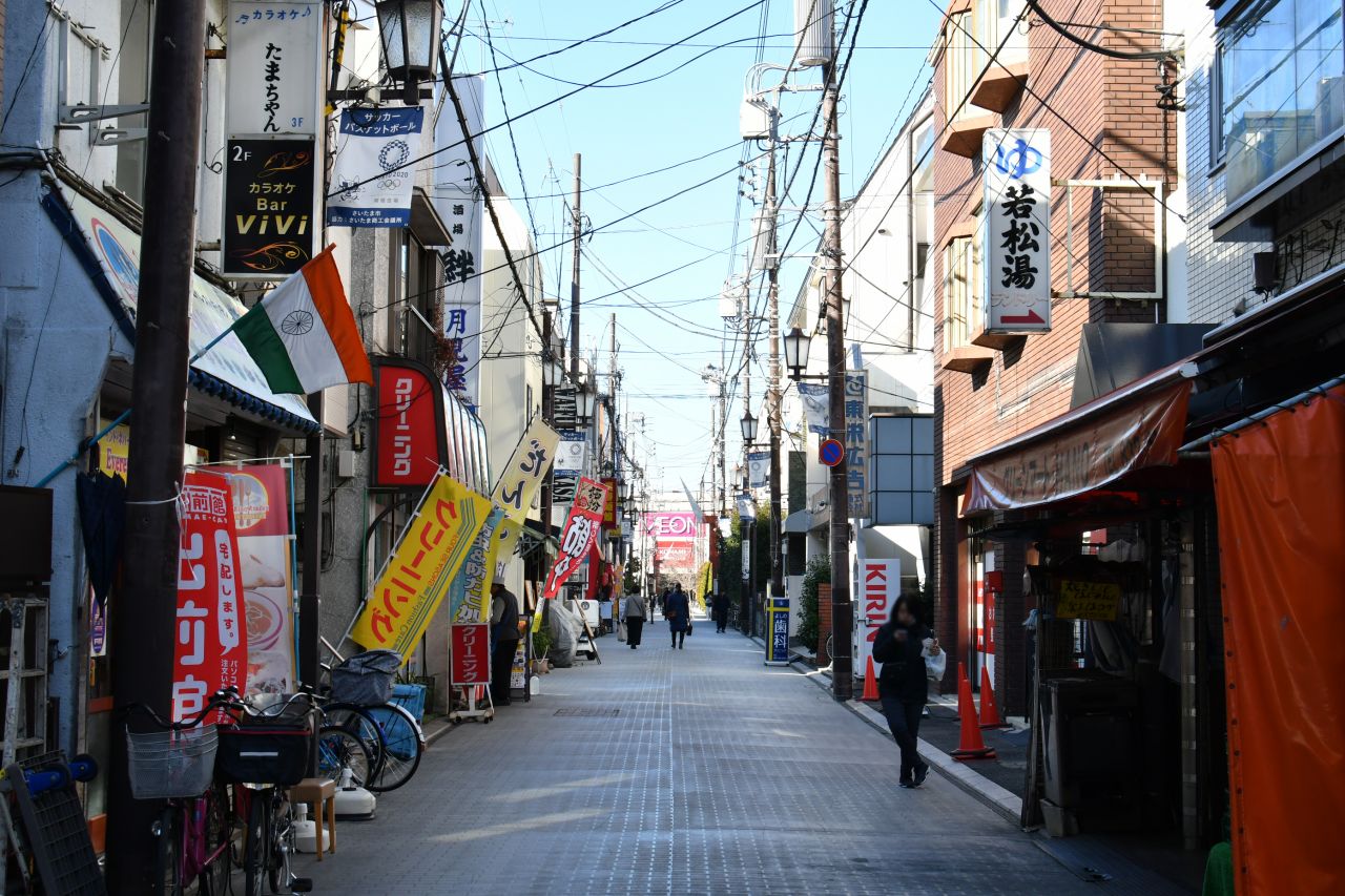 JR京浜東北線・北浦和駅からシェアハウスへ向かう途中にある商店街。(2020-02-02,共用部,ENVIRONMENT,1F)