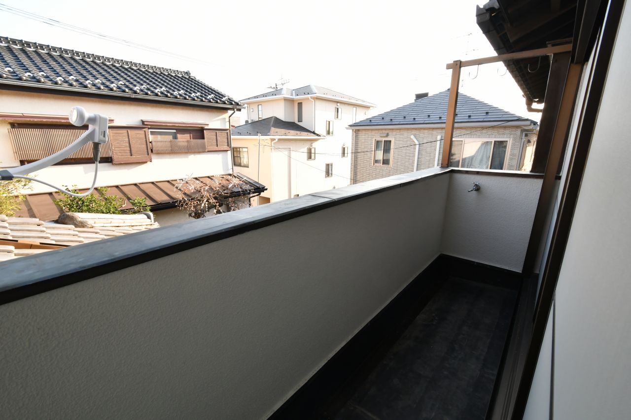 ベランダの様子。(2023-03-08,共用部,OTHER,2F)