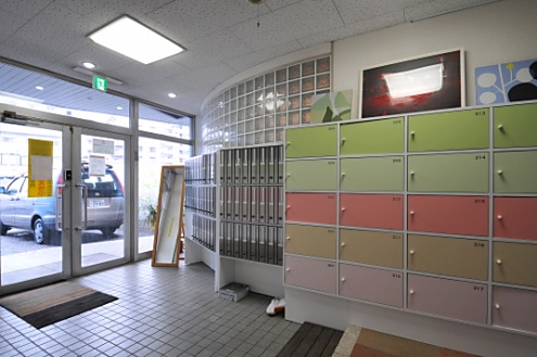 靴箱の様子。(2014-03-20,周辺環境,ENTRANCE,1F)
