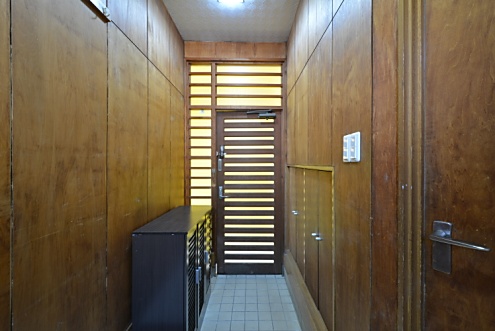 内部から見た玄関の様子。(2016-02-09,周辺環境,ENTRANCE,1F)
