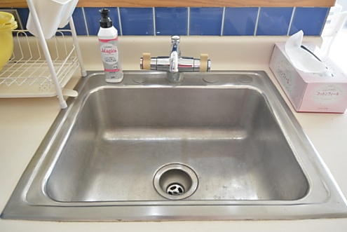 シンクの様子。(2016-02-09,共用部,KITCHEN,2F)