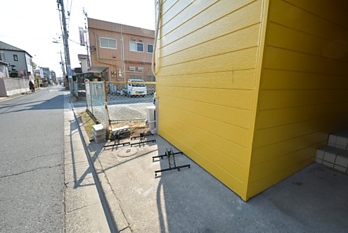 駐輪場の様子。(2016-02-09,共用部,GARAGE,1F)