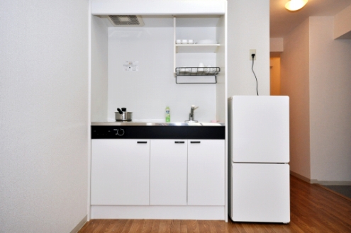キッチンの様子。（102号室）(2010-05-19,共用部,KITCHEN,1F)