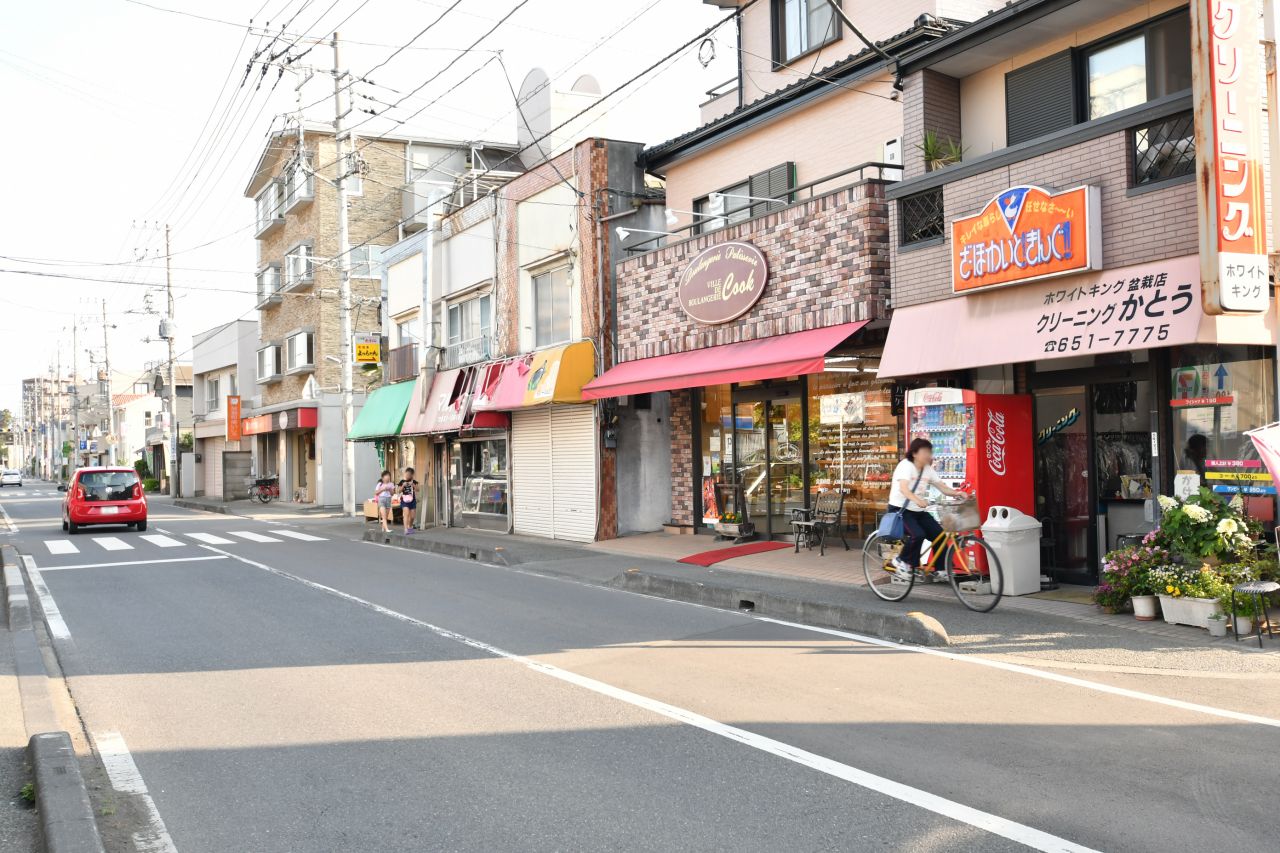 駅からシェアハウスへ向かう道の様子。(2017-05-29,共用部,ENVIRONMENT,1F)